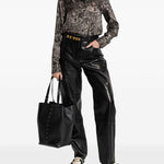 CAMICIA A STAMPA FLOREALE IN GRIGIO GOLDEN GOOSE - DONNA 