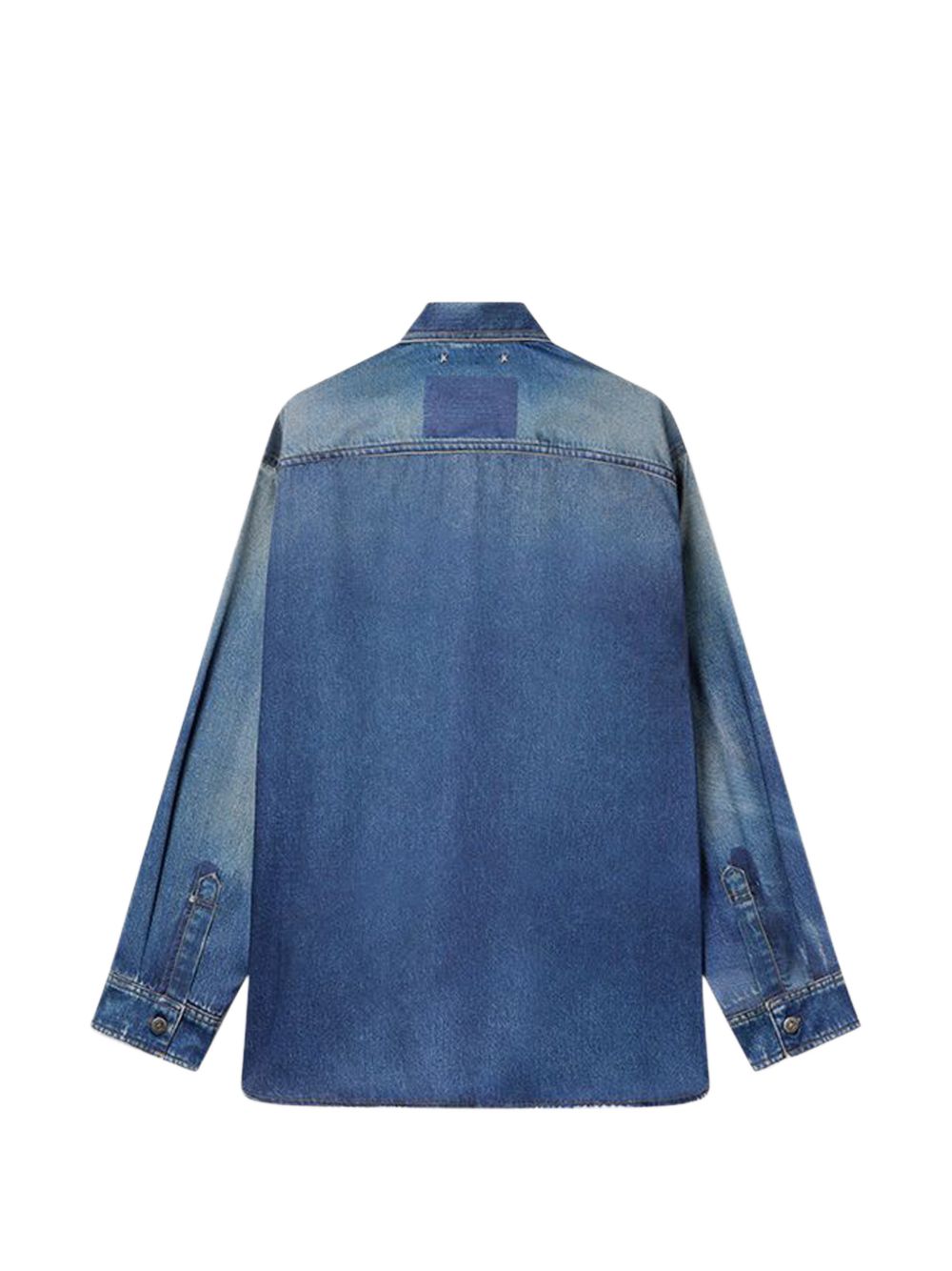 CAMICIA CON TASCHE IN BLU GOLDEN GOOSE - DONNA 