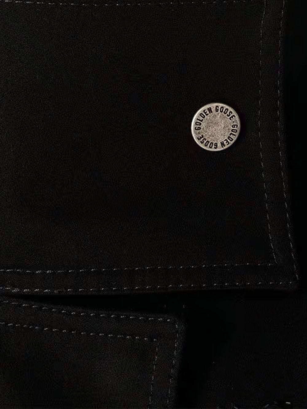 Giacca con paillettes in nero Golden goose - donna 