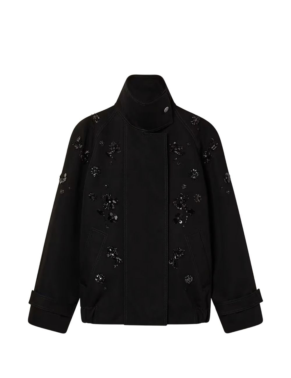 Giacca con paillettes in nero Golden goose - donna 