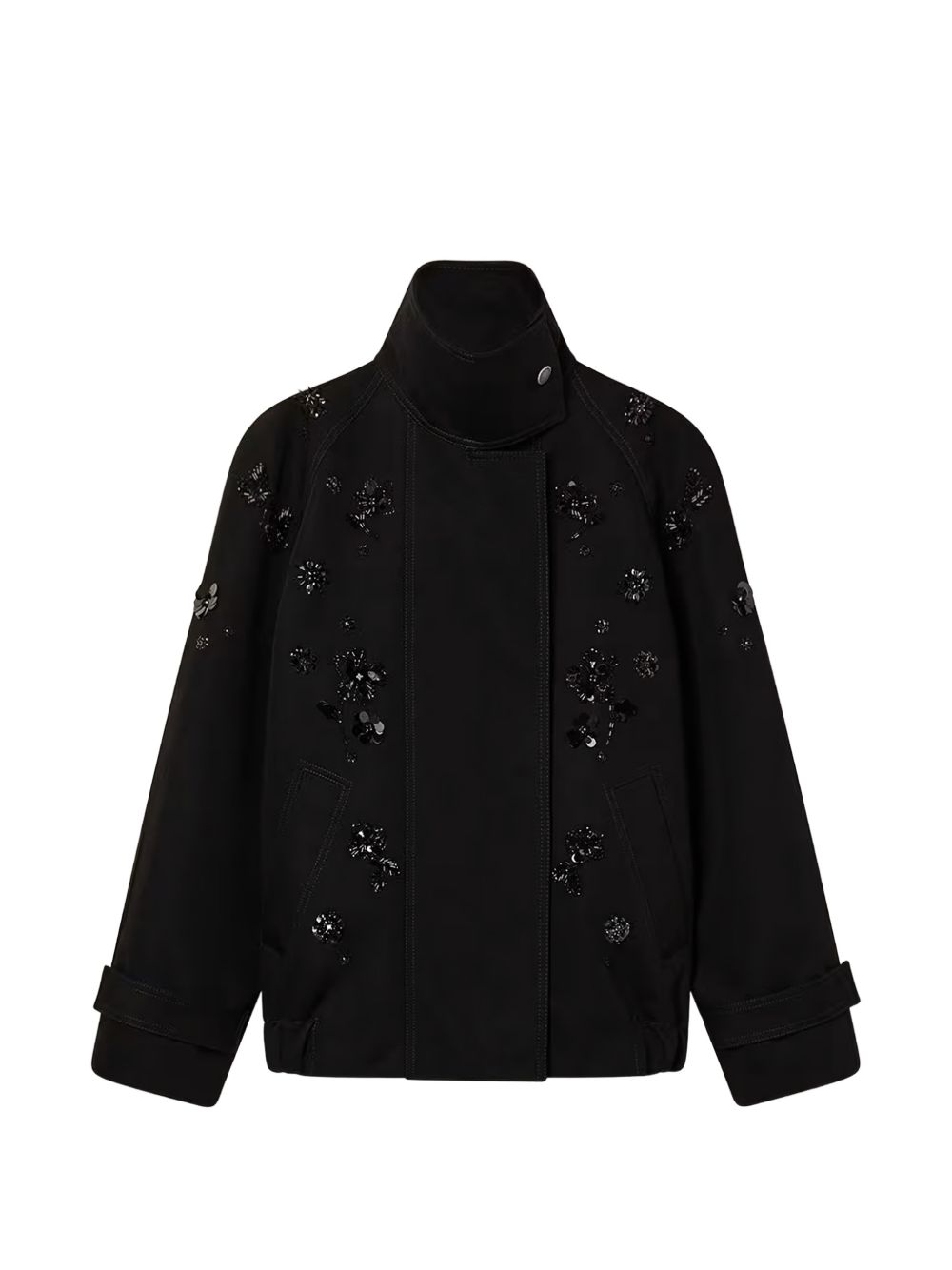 Giacca con paillettes in nero Golden goose - donna 