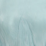 T-SHIRT a maniche corte plissettate in azzurro Gongdid design - donna 