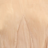 T-SHIRT a maniche corte plissettate in arancione Gongdid design - donna 