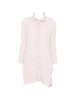 Abito Chemisier corto plissettato in rosa GONGDID DESIGN - donna