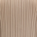 Canotta plissettata in beige Gongdid design - donna 