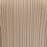 Canotta plissettata in beige Gongdid design - donna 