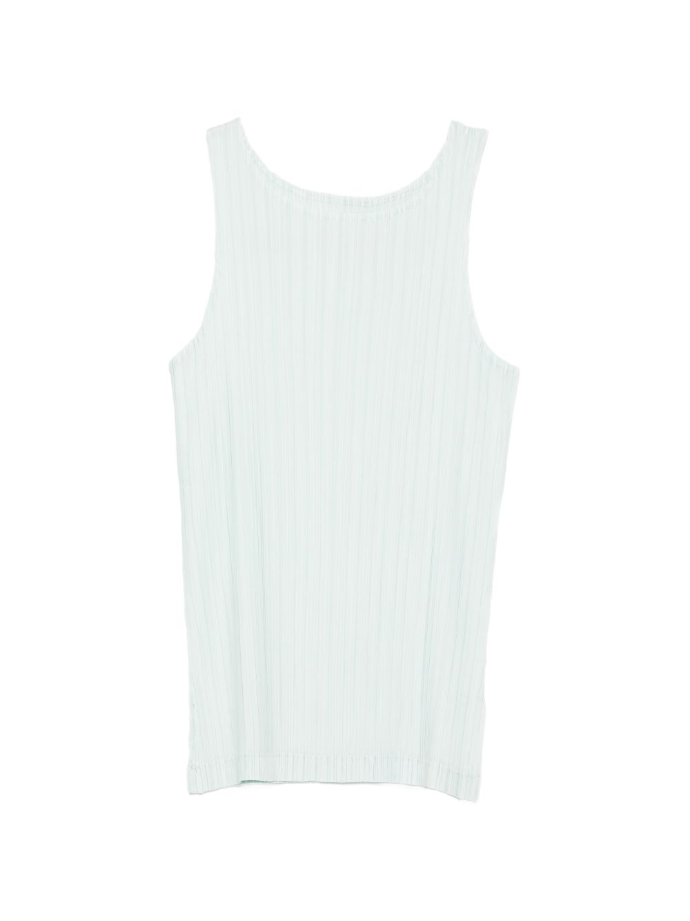 Canotta plissettata in verde Gongdid design - donna 