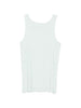Pleated Gongdid design vest in green - women