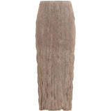 Gonna midi Wavy in beige Gongdid design - donna 