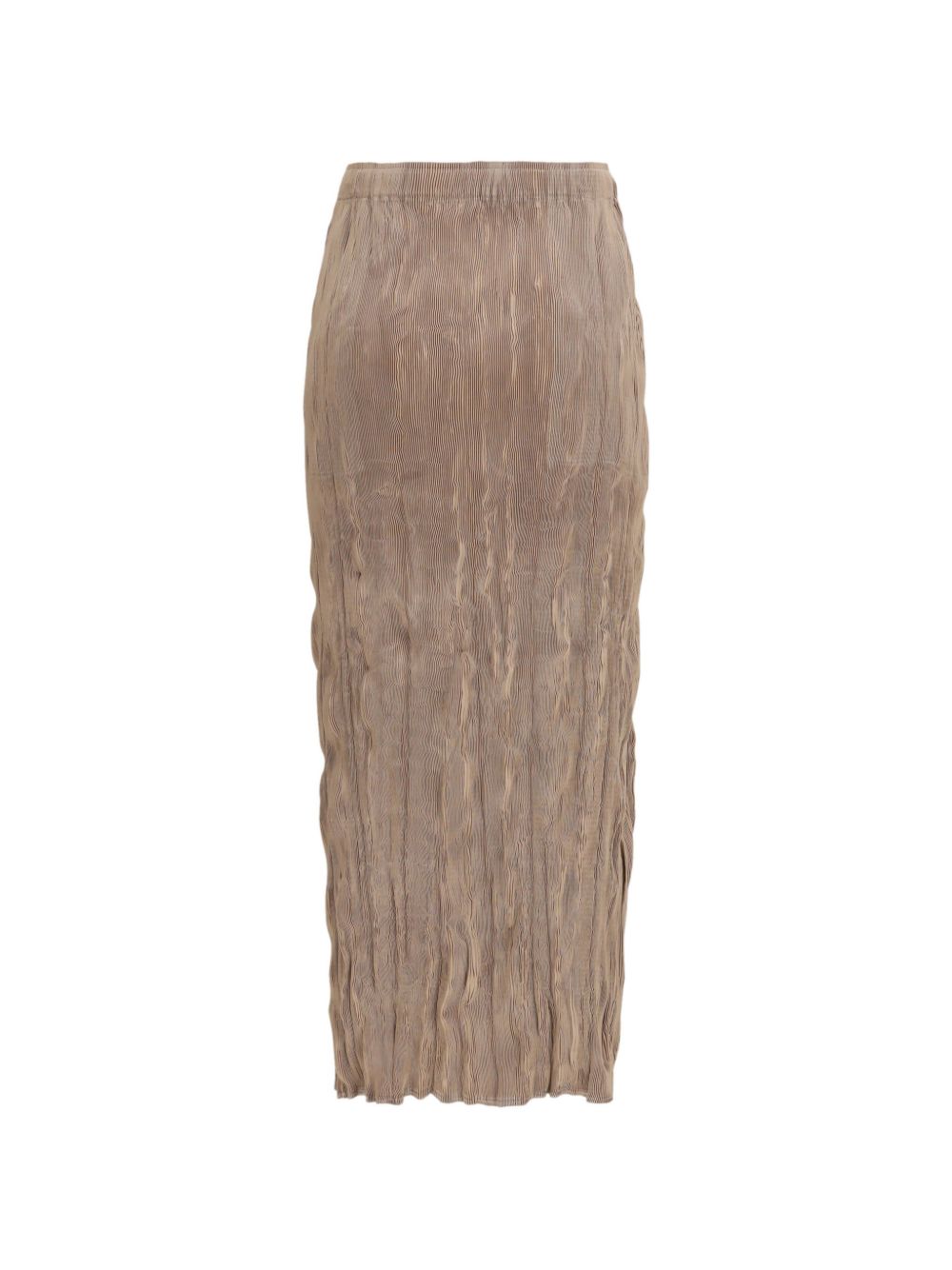 Gonna midi Wavy in beige Gongdid design - donna 
