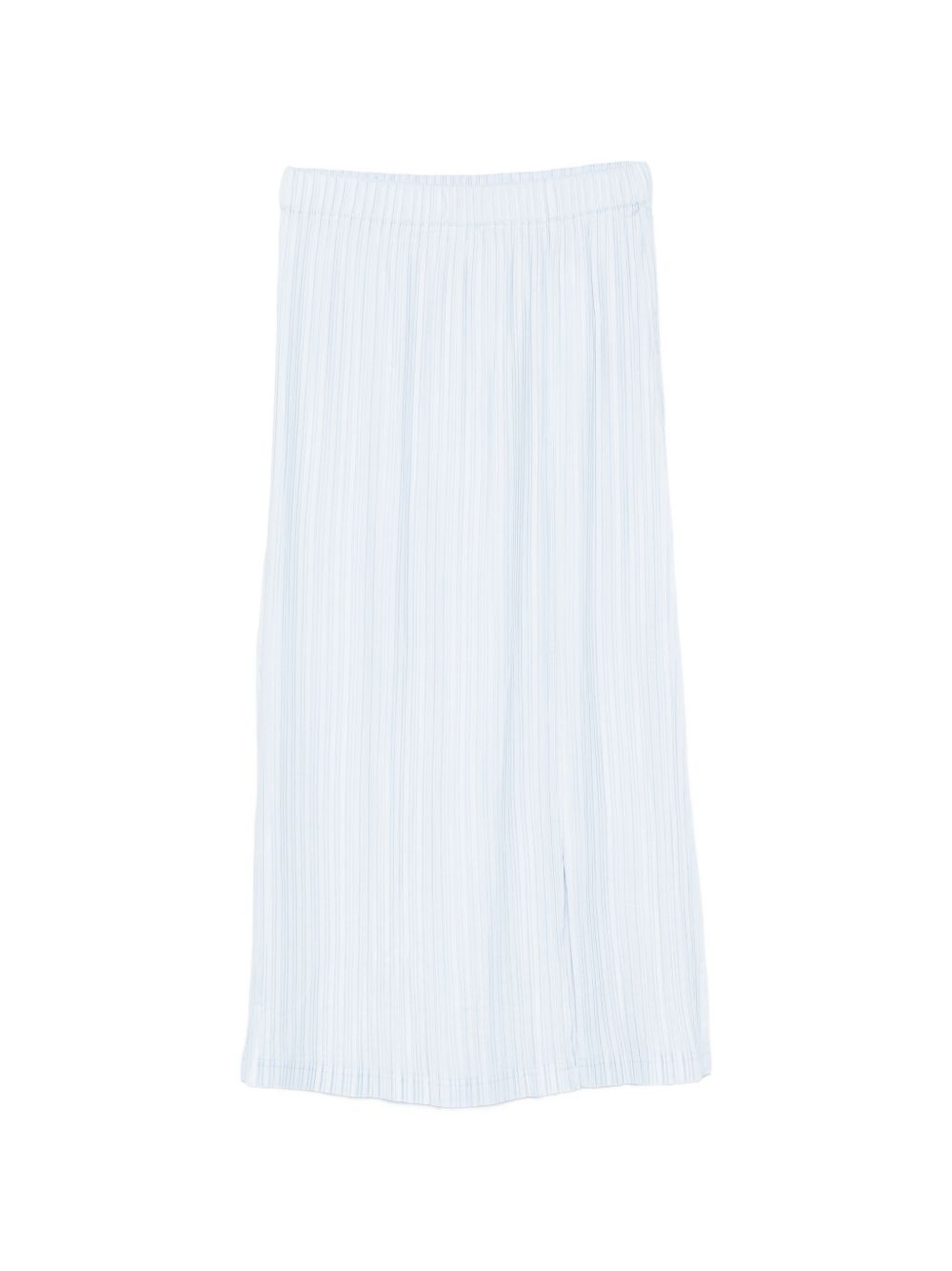 Gonna midi plissé in azzurro GONGDID DESIGN - donna 