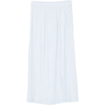 Gonna midi plissé in azzurro GONGDID DESIGN - donna 