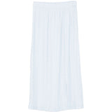 Gonna midi plissé in azzurro GONGDID DESIGN - donna 