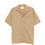 T-shirt con taschino in beige Gongdid design - uomo 