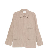 Giacca con effetto stropicciato in beige GONGDID DESIGN - uomo 