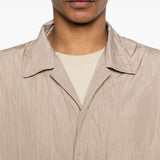 Giacca con effetto stropicciato in beige GONGDID DESIGN - uomo 