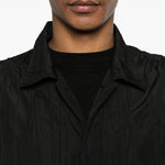 Giacca con effetto stropicciato in nero GONGDID DESIGN - uomo 