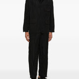 Giacca con effetto stropicciato in nero GONGDID DESIGN - uomo 