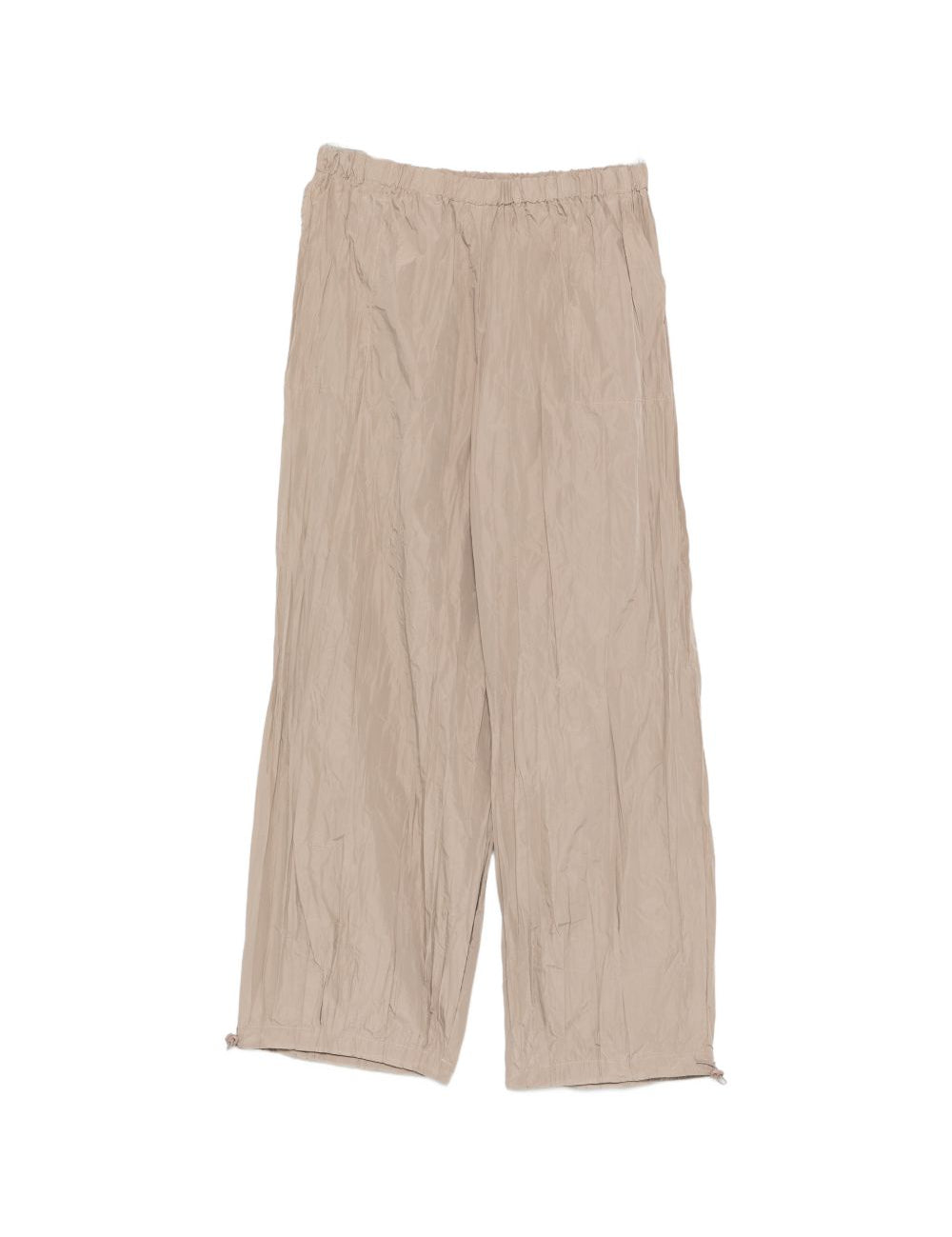 Pantaloni con vita elasticizzata in beige Gongdid design - uomo 