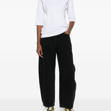 T-shirt con impunture in bianco Gr10k - donna 