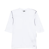 T-shirt con impunture in bianco Gr10k - donna 
