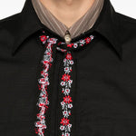 Giacca-camicia Ripstop in nero Gr10k - donna 