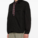 Giacca-camicia Ripstop in nero Gr10k - donna 
