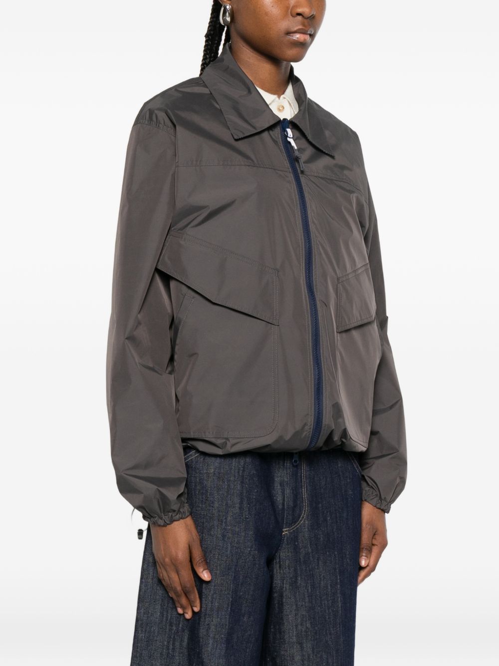 Giacca con tasche in grigio Gr10k - donna 