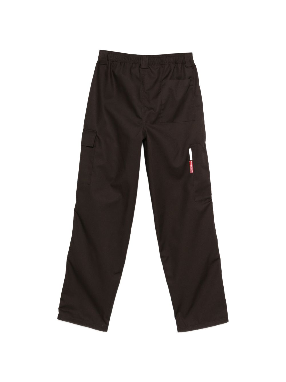 Pantaloni cargo con elastico in vita in marrone Gr10k replicated - uomo 