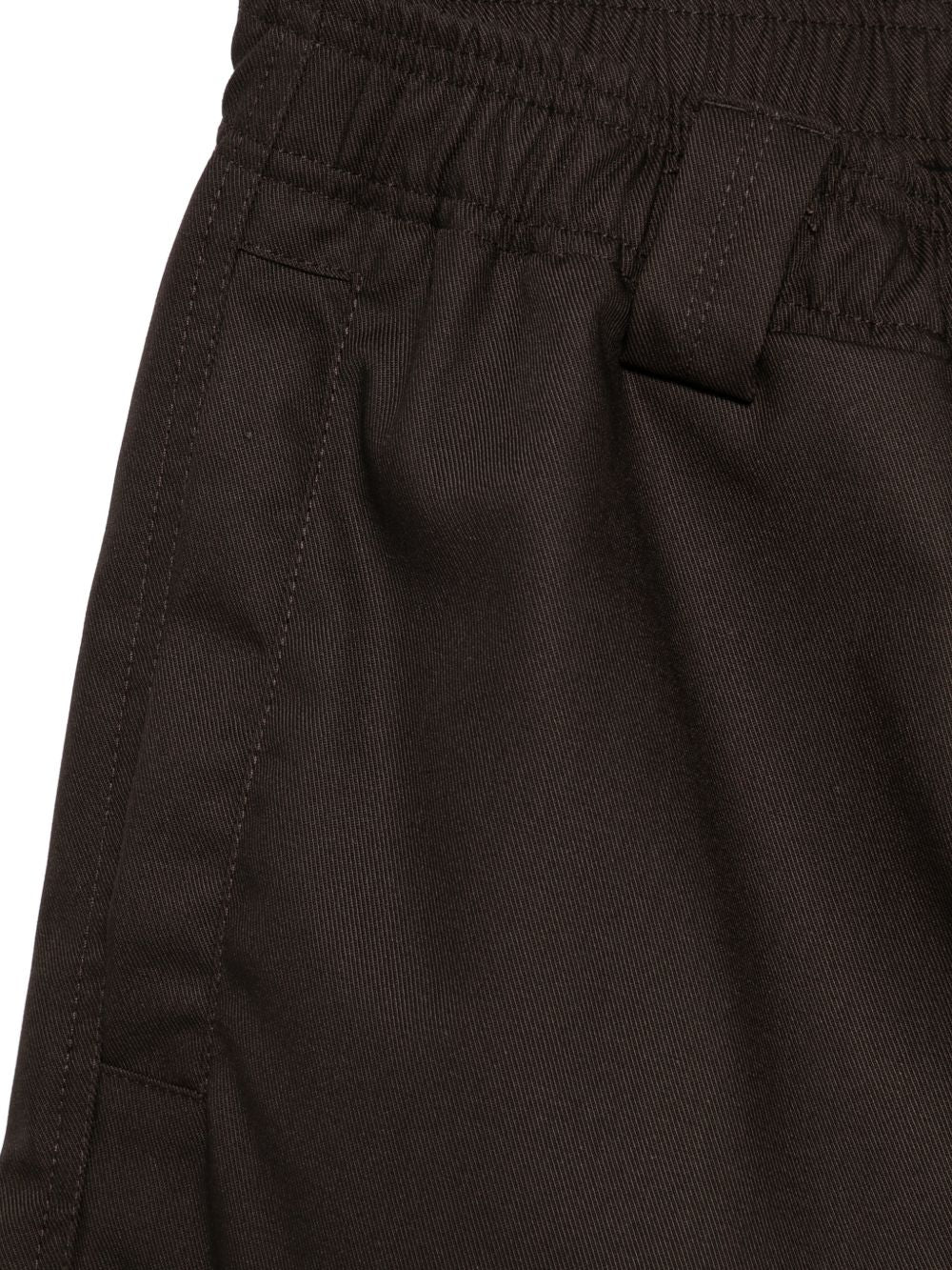 Pantaloni cargo con elastico in vita in marrone Gr10k replicated - uomo 