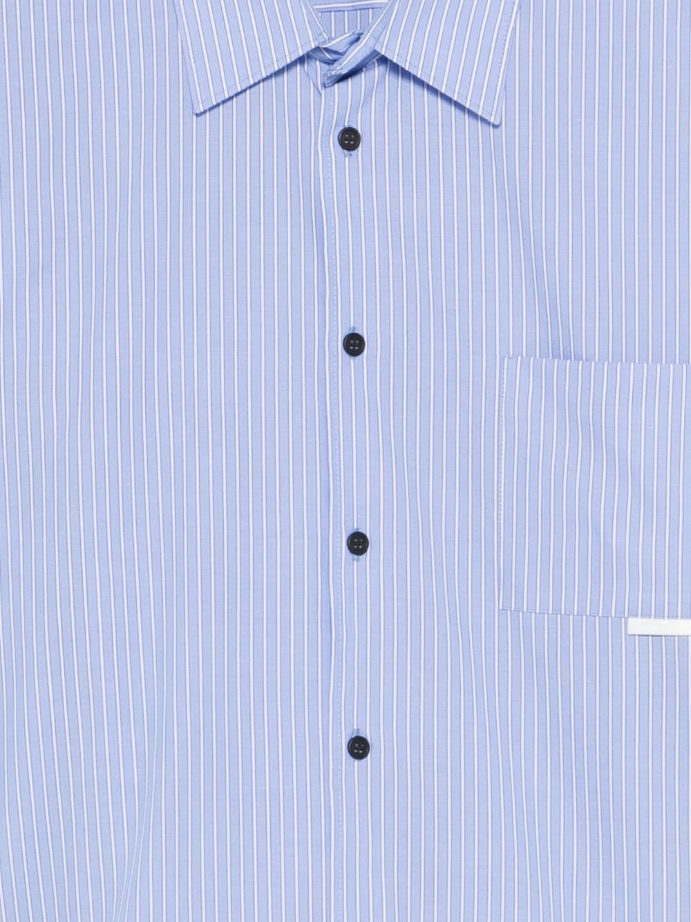 Camicia Replicated a righe in blu Gr10k replicated - uomo 