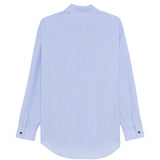 Camicia Replicated a righe in blu Gr10k replicated - uomo 