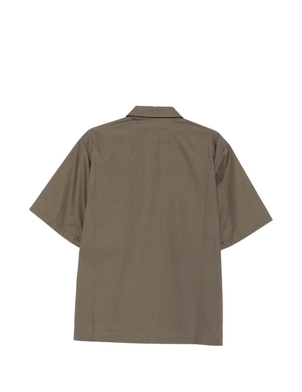Camicia a maniche corte in verde Gr10k replicated - uomo 