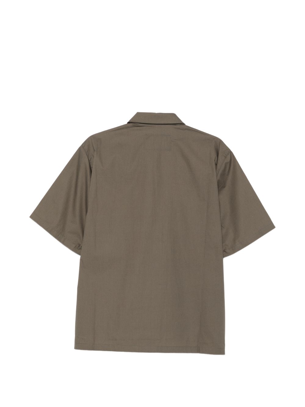 Camicia a maniche corte in verde Gr10k replicated - uomo 