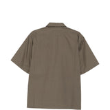 Camicia a maniche corte in verde Gr10k replicated - uomo 