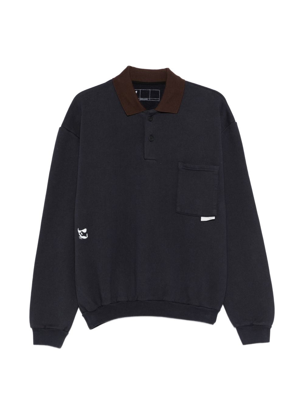Polo in blu Gr10k replicated - uomo 