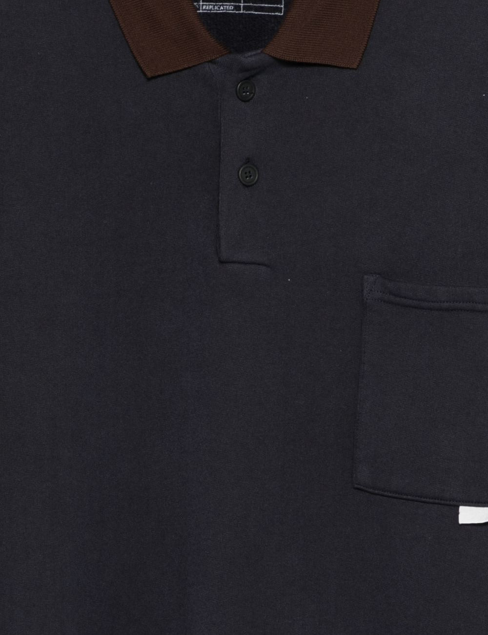 Polo in blu Gr10k replicated - uomo 
