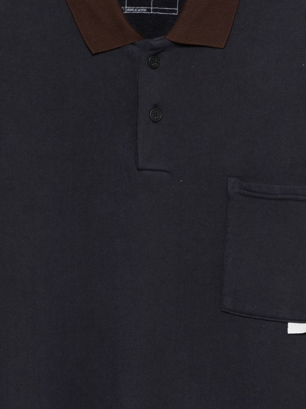 Polo in blu Gr10k replicated - uomo 