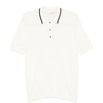 Polo con bottoni in bianco Grayed - uomo 