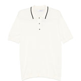 Polo con bottoni in bianco Grayed - uomo 