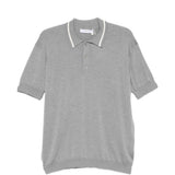 Polo a maniche corte in grigio Grayed - uomo 