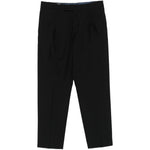 Pantaloni a pieghe albert in nero Grayed - uomo 