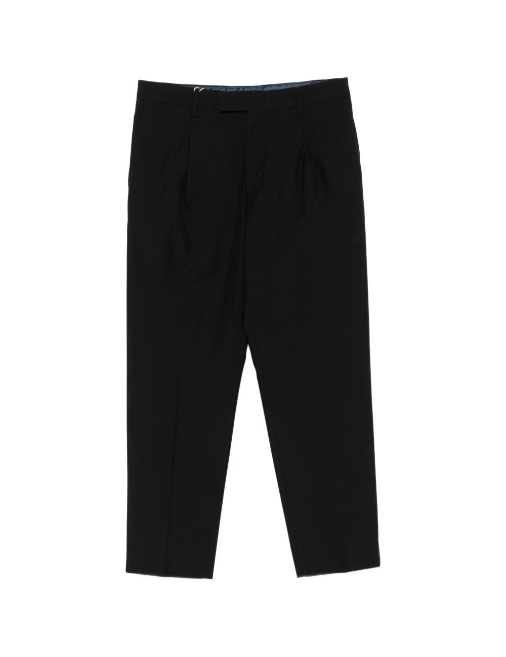 Pantaloni a pieghe albert in nero Grayed - uomo 