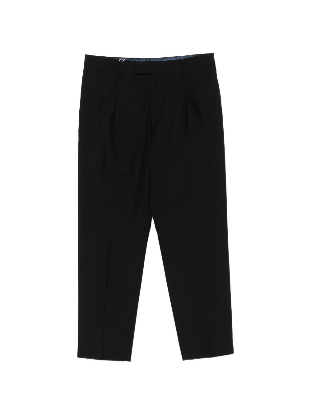 Pantaloni a pieghe albert in nero Grayed - uomo 