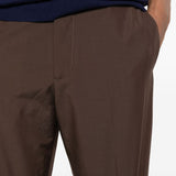 pantaloni diky in marrone grayed - uomo 