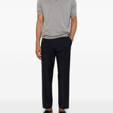 pantaloni donald in blu grayed - uomo 
