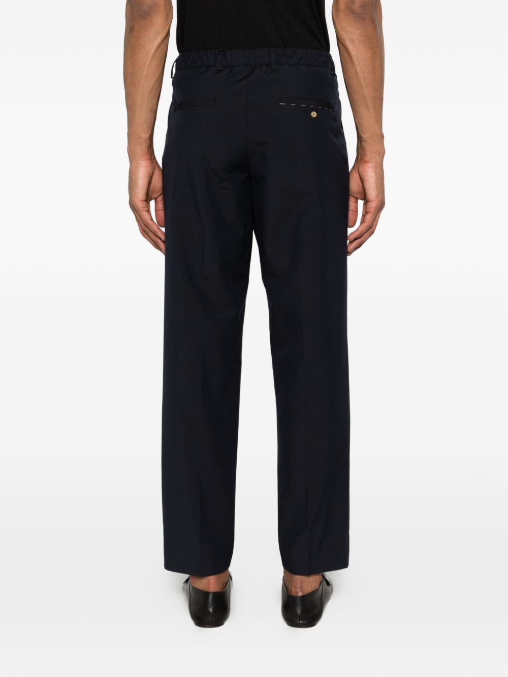 pantaloni donald in blu grayed - uomo 
