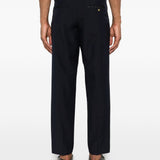 pantaloni donald in blu grayed - uomo 