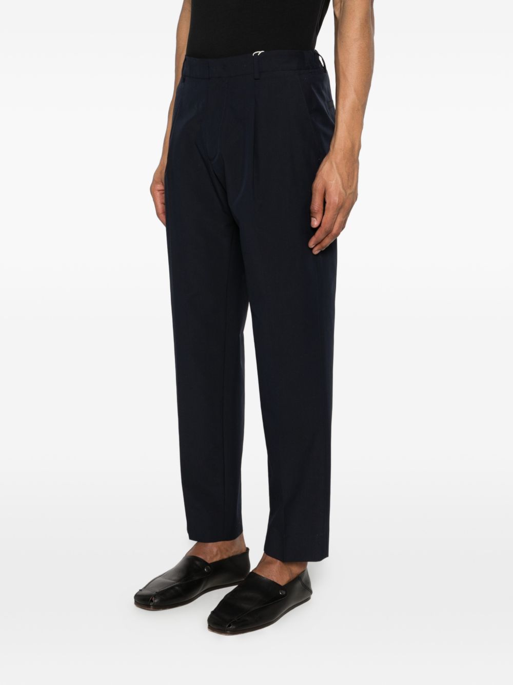 pantaloni donald in blu grayed - uomo 