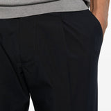 pantaloni donald in blu grayed - uomo 